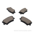 D1212-8332 Brake Pads For Lexus Pontiac Toyota